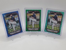 2026 Bowman Baseball JR Ritchie Blue, Green, Aqua Geometric Refractors