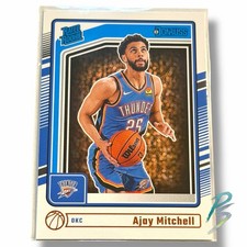 2024-25 Panini Donruss Rated Rookie - Ajay Mitchell #218 (RC)