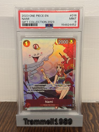 Nami (Gift Collection 2023) graded PSA 9 for sale on eBay