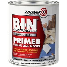 Zinsser 271009 Qt B-I-N Adv bianco gommalacca sintetica antimacchie e odori primer