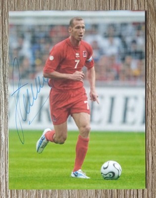 17628 Jeff Strasser FCK BMG Luxemburg Autogramm auf Foto