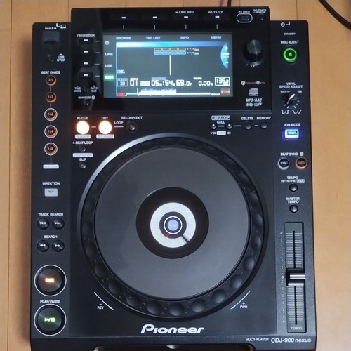 Pioneer DJ CDJ-900NXS Nexus Multi Player CD/USB DJ Deck rekordbox w/Bo