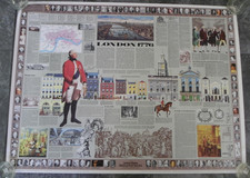 Vtg 1976 National Park Service Poster-London 1776-US Bicentennial-39" x 29"