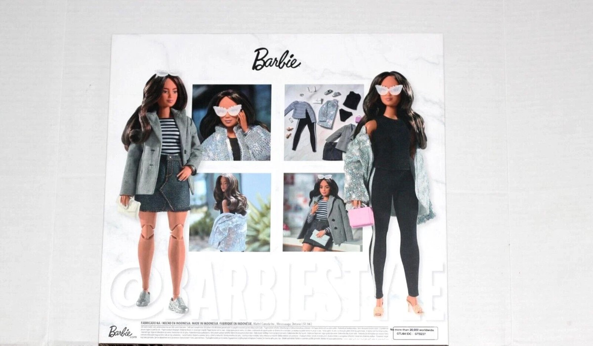 2021 Mattel Signature “@BarbieStyle Barbie #3 w/ Shipper” #GTJ84