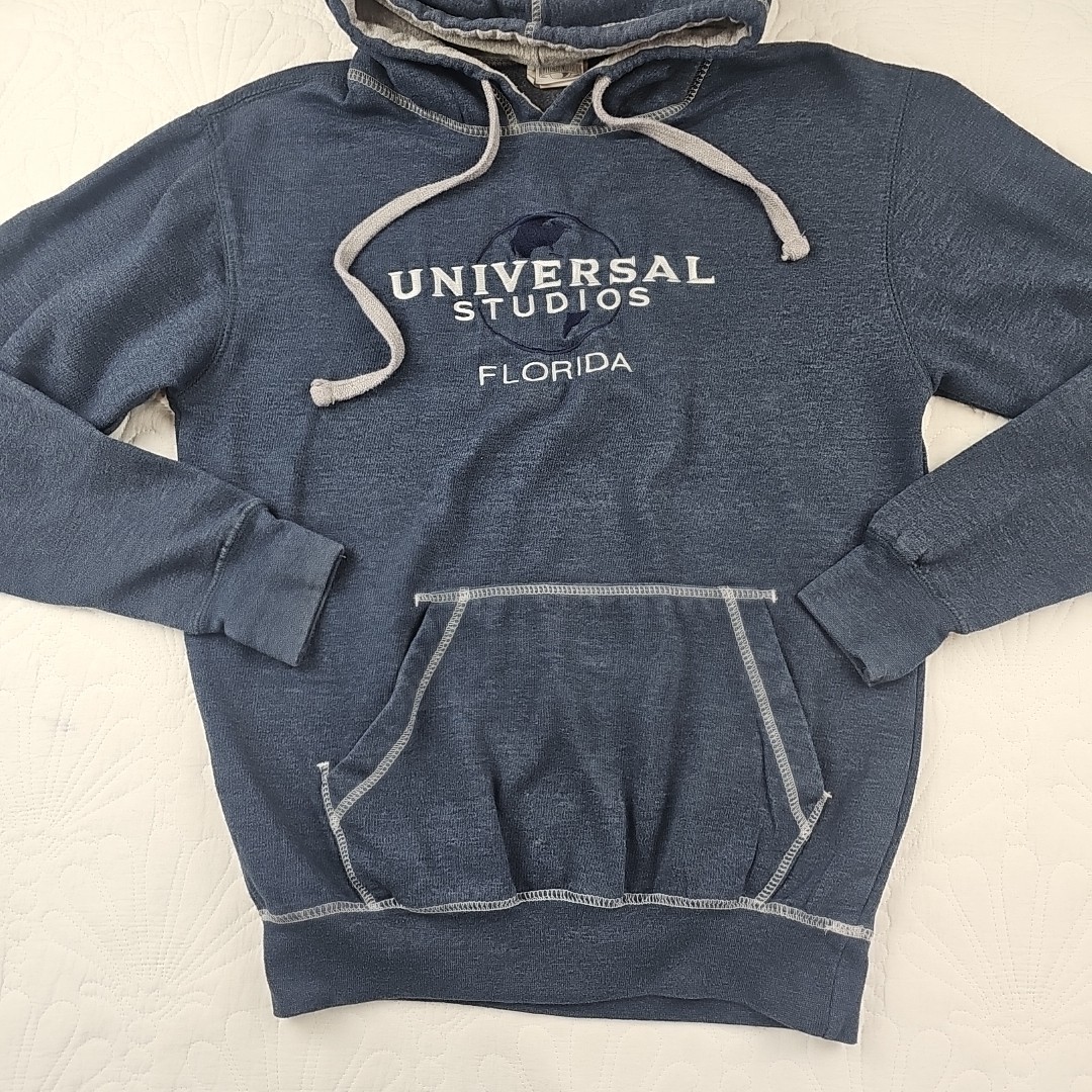 Universal Studios Florida Blue Pullover Hoodie Si… - image 2