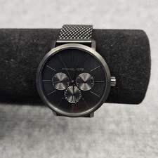 Michael Kors Mens Blake Watch Chronograph Mesh Strap Black MK8778 New 250 OS