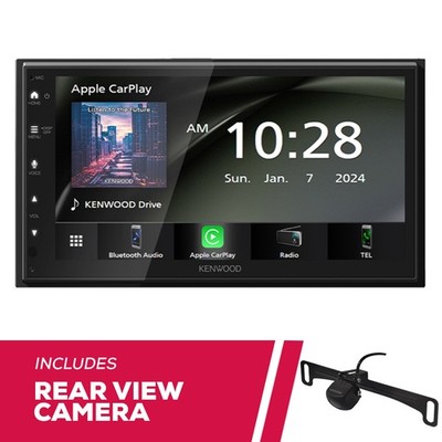 Kenwood DMX4710S 6.8'' 1-DIN Multimedia with CMOS-230LP Backup Camera