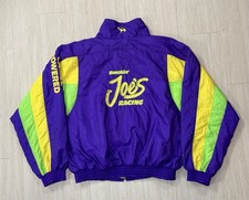 Vintage 90s Camel Powered Smokin Joe s Racing Jacket XXL Cigarettes NASCAR