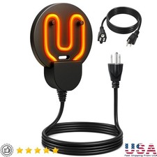 Poultry Water Heater Automatic Thermostat Prevents Freezing 250W Waterproof New