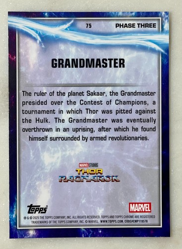 2025 Topps Marvel Studios Chrome Pick Your Own Card And Complete Your Set #1-200 - 第 87/241 張圖片