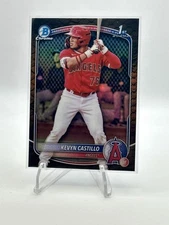 Kevyn Castillo 2025 1st Bowman Chrome Reptilian Refractor #BCP-82 Angels