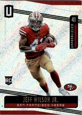 2019 Panini Unparalleled #162 Jeff Wilson Jr. - FB