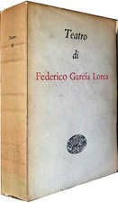 TEATRO DI FEDERICO GARCIA LORCA 1^ edizione Einaudi 1952