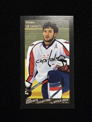 2009 Goodwin Champions Mini Black Border Gypsy Queen Back Alex Ovechkin #34