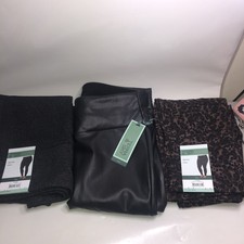 Lot Of 3 Leggings 24-26 3X Terra  Sky women's plus High Rise Ankle length-C6