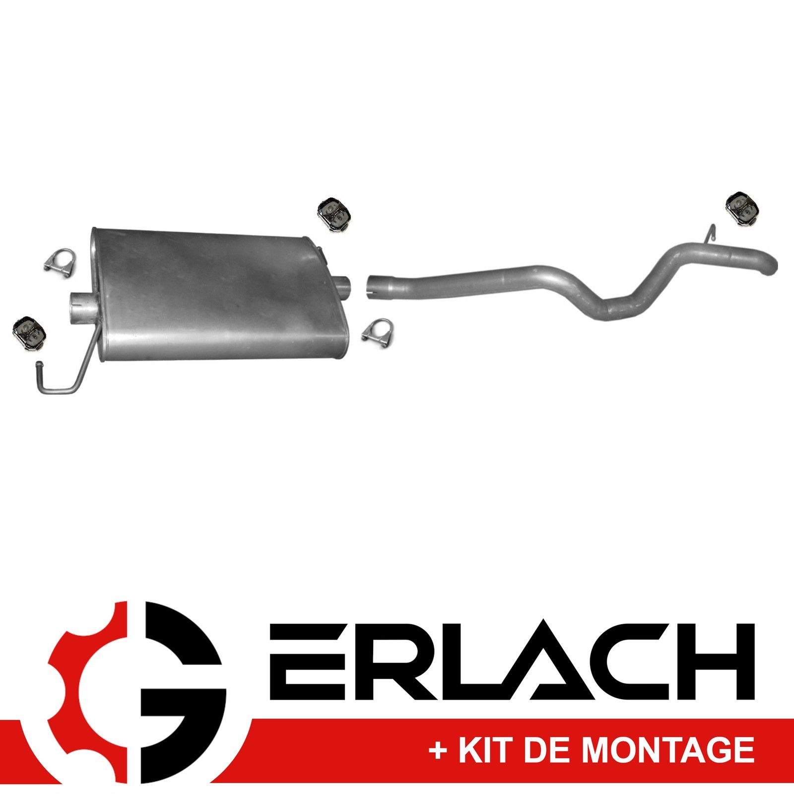Silencieux echappement Mercedes ML270 W163 pour réparation 2.7 CDi