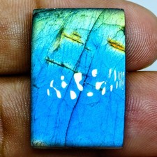 31 Cts Natural Labradorite Cabochon Gemstone For Jewelry 26.6x18.3x5.4 MM