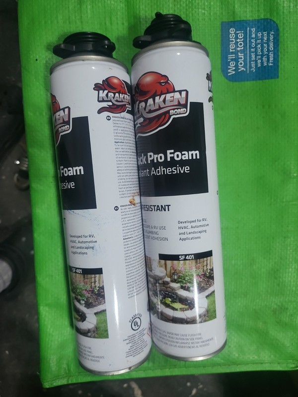 Kraken Black Pro Foam Sealant Adhesive UV Resistant Foam Sealant SF 401