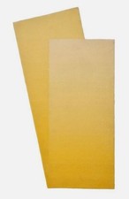 IKEA VARMBLIXT Tappeto, pelo basso, fatto a mano/giallo, 100% lana, 100x180 cm,505.376.97