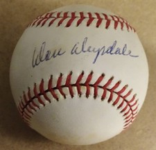 Don Drysdale Autographed Signed National League Baseball