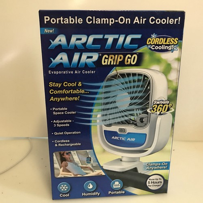 #ad #ad Arctic Air Grip Go Rechargeable Air Cooler Brand New in box $23.99