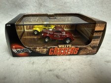 2000 Hot Wheels Acrylic 100 Hot Rod Series Willys Gassers Set Nos