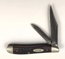 1979 Case XX Peanut Knife Jigged Brown Delrin 6220 SS SEE DESCRIPTION 11854-NQ