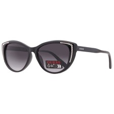 Guess Factory Smoke Gradient Butterfly Ladies Sunglasses GO00006 01B 56