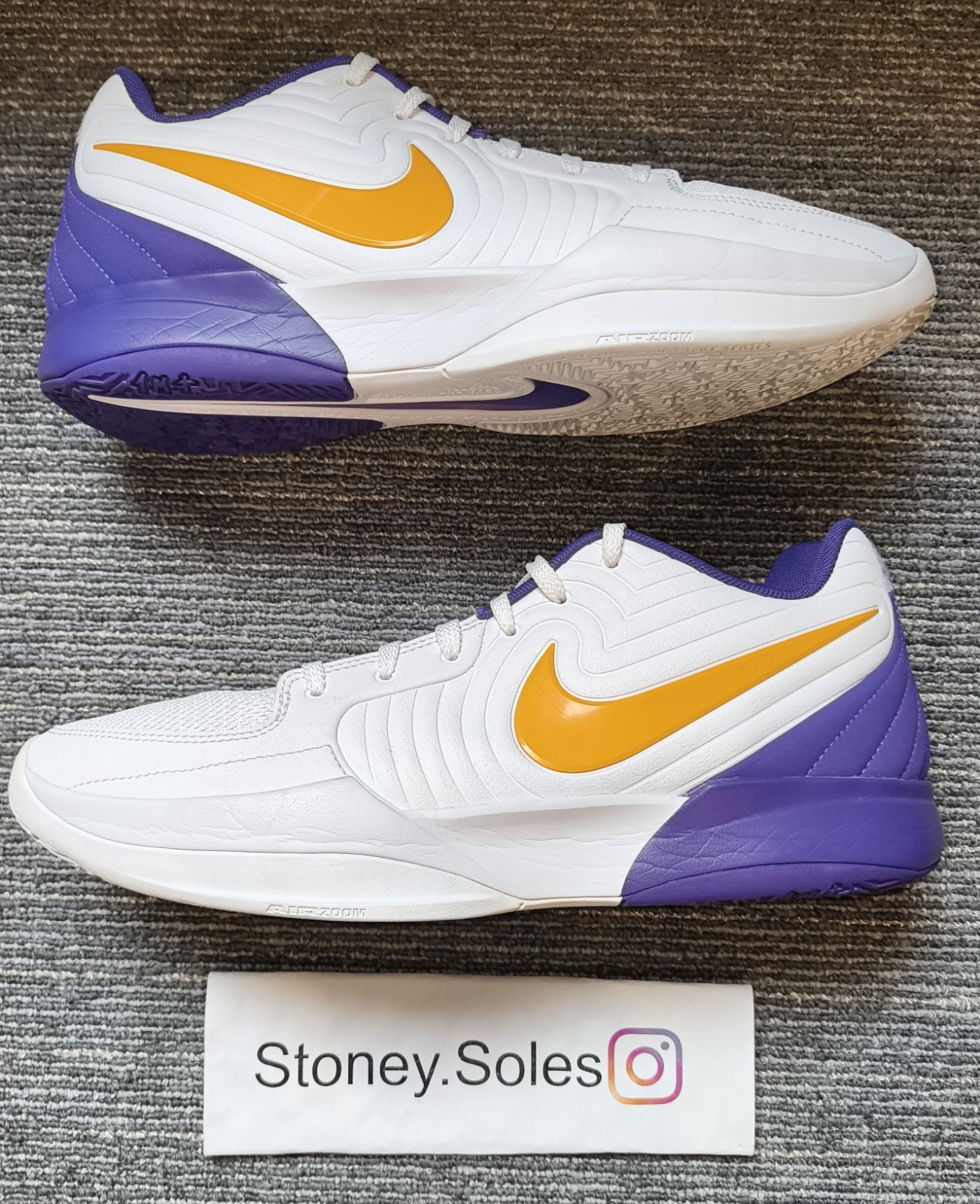 CLEAN Nike JA 2 LSU PE Size 12 Rep Box thumbnail 2