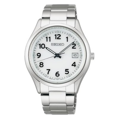 SEIKO Selection Solar Watch SBPX153 White Dial Arabic Numerals 100m Y866850