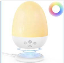 Night Light for Kids, Baby Night Light with Sound Machine, RGB Egg Night Ligh...