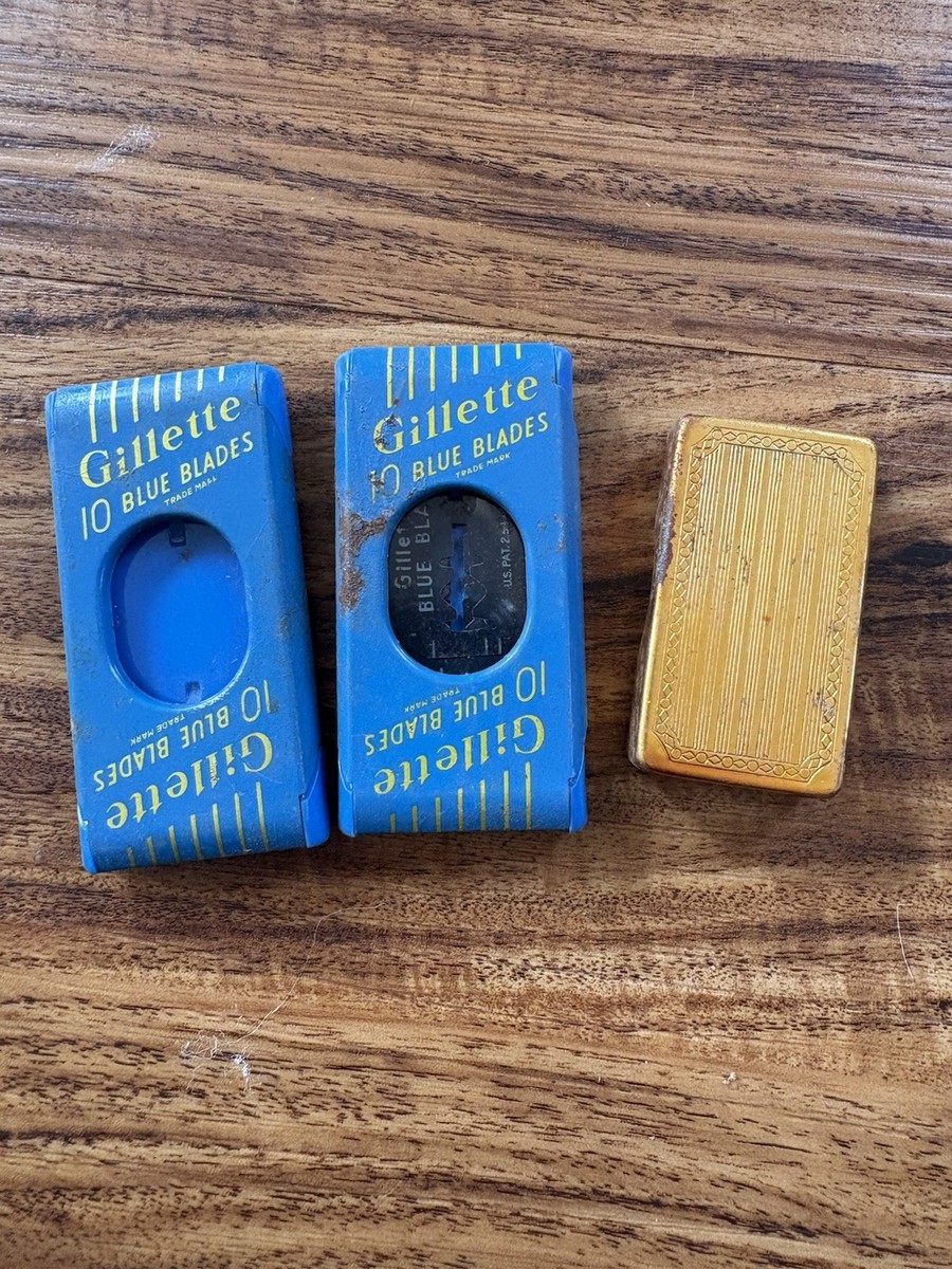 Gillette Blu ミニカー アンティーク雑貨 Gillette Blu ミニカー アンティーク雑貨 Gillette Blu ミニカー