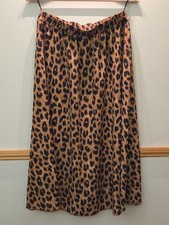 SHEIN Leopard Print Midi Skirt – Size L (EU 40/42, UK 12-14)