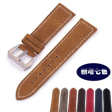 Genuine Leather Suede Nubuck Watch Strap Band Wrist Bracelet 18 20 22 24mm NEW