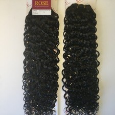 100  Natural Human Hair Weave  Extension  20" Brazilian Wave 2 bundles/200g