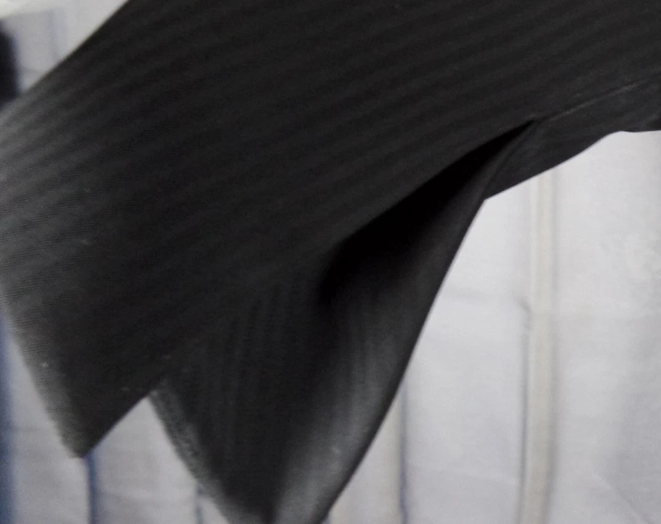 Liz Claiborne 2 piezas Falda Traje Rayas Ligeras en Patrón, Mangas Hendidas, Talla 10 Foto 4 de 4