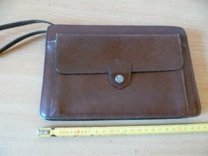 39 Petite Sacoche En Cuir Marron Pour Homme Le Tanneur Ebay