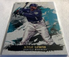 2021 Topps Inception Baseball Kyle Lewis Seattle Mariners base card #80