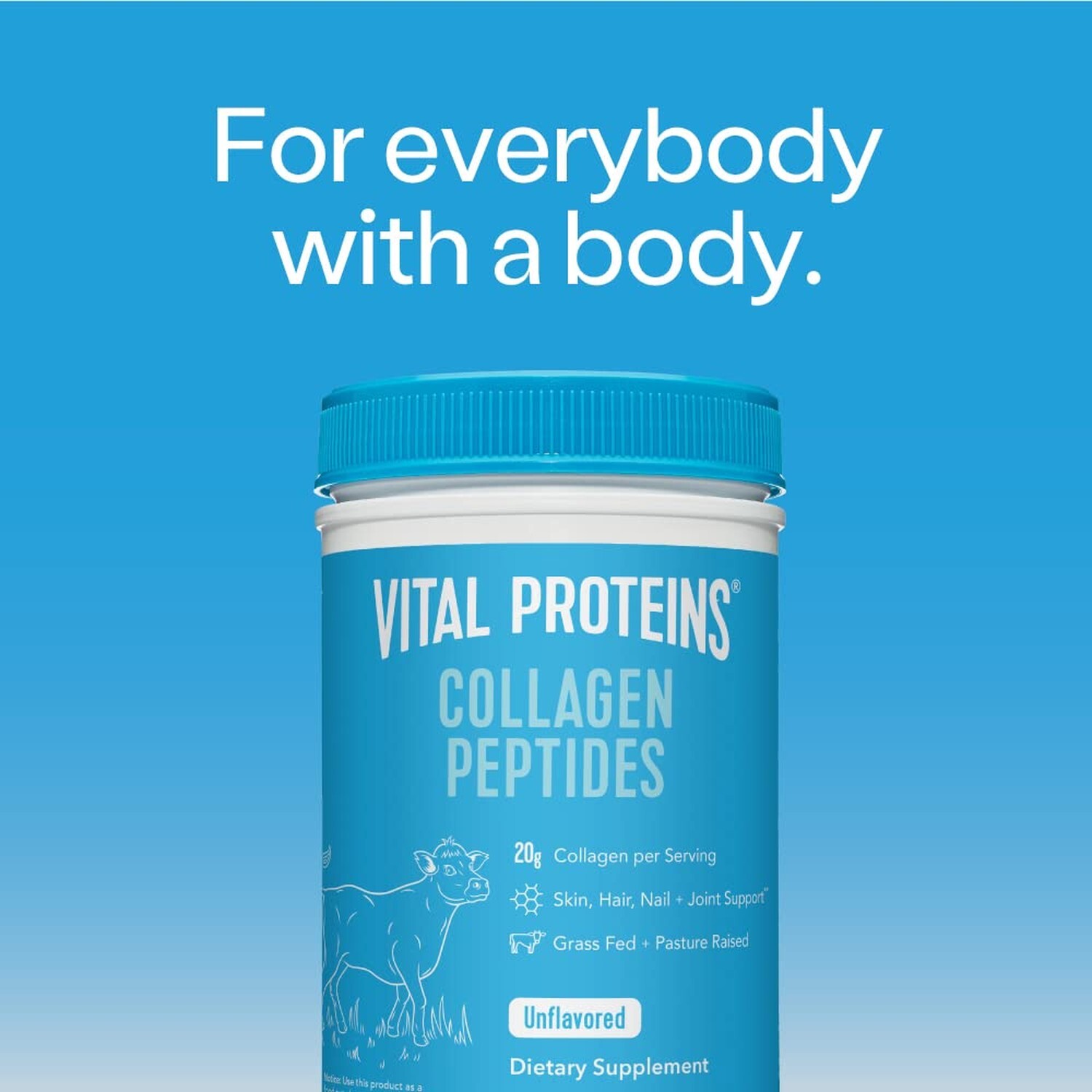 Vital Proteins Collagen Peptides Powder, Promotes Hair, Nail, Skin