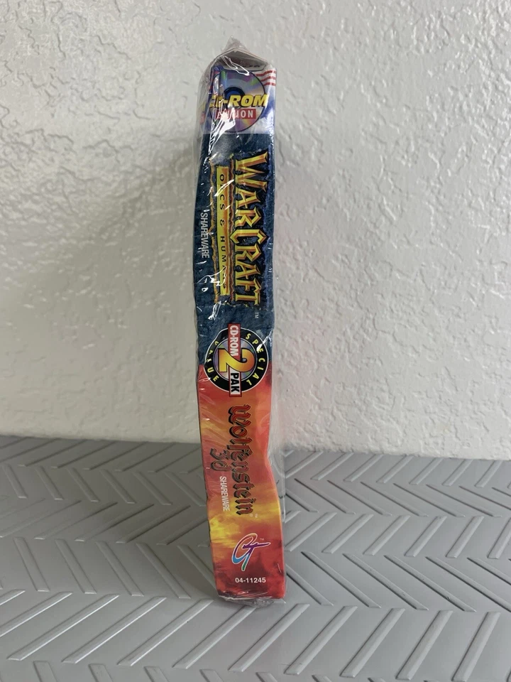 NEW! Warcraft / Wolfenstein 3D Special Value PC CD-Rom 2 Pack - Image 3 of 4