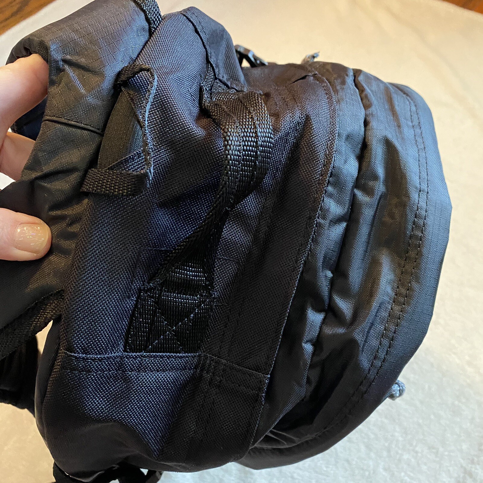 Outdoor Products Traverse Black Backpack Unisex Travel Hiking School Laptop