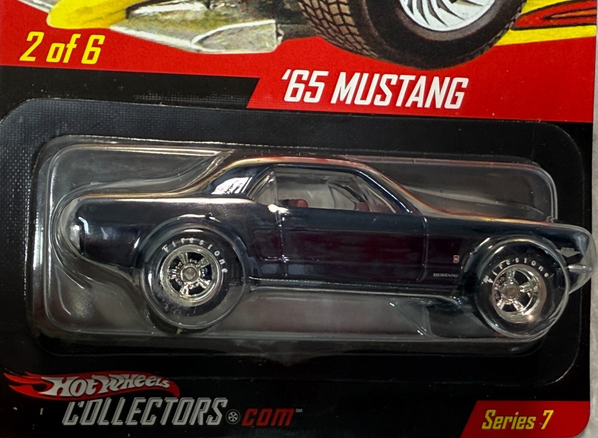 Hot Wheels Real Riders Series 7 , '65 Mustang, 1269/10000 , Free