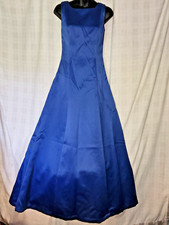 MIchaelangelo 7151DS Size 2 Long Maxi Dress Blue Bridesmaid Long Formal Wear EUC