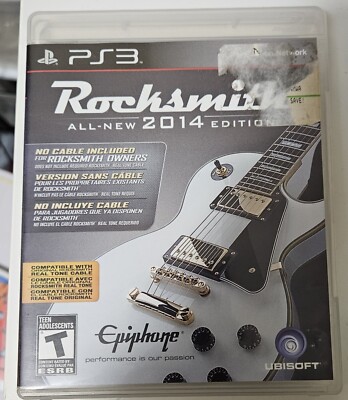 Rocksmith All-New 2014 Edition PS3 Complete 