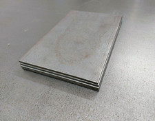 1/4" Steel Plate 8" x 12" Flat Bar A36, 4 PIECES