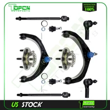 Front Upper Control Arm Ball Joint Tie Rod Wheel Bearning Hub For Dodge Ram 1500