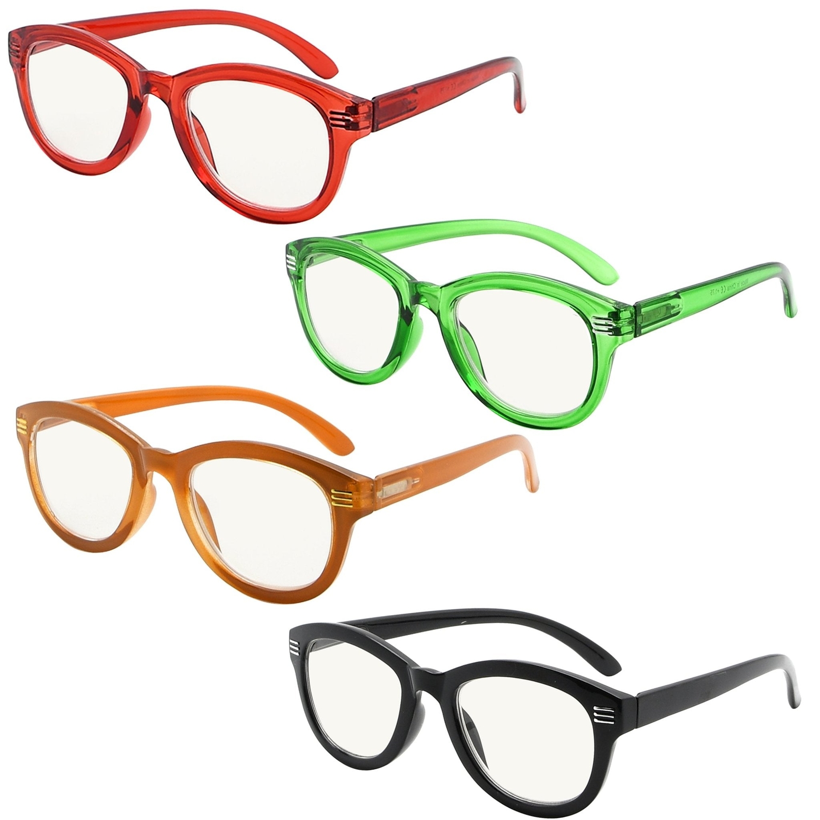 4 Pack Progressive Multifocus Reading Glasses - image 1