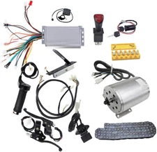 48V 1800W Brushless Electric Motor Kit Controller Go Kart Scooter ATV Quad Buggy