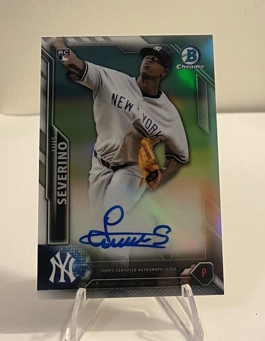 Luis Severino Autograph Baseball Trading Cards for sale | eBay