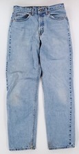 Levi's 550 VTG 90s Jeans Blue Zip Fly Mens 31 x 34 31 x 33 Actual 